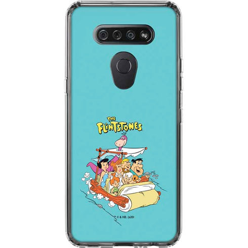 The Flintstones and Rubbles LG K51/Q51 Clear Case