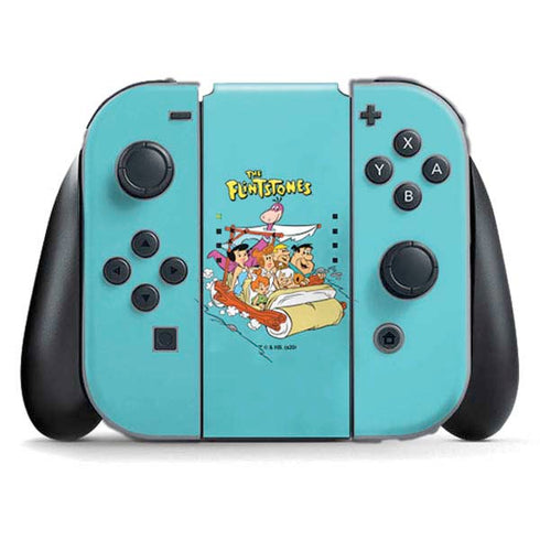The Flintstones and Rubbles Nintendo Switch (2017-2021) Joy-Con Controller Skin