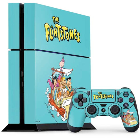 The Flinstones The Flintstones and Rubbles PS4 Console and Controller Bundle Skin