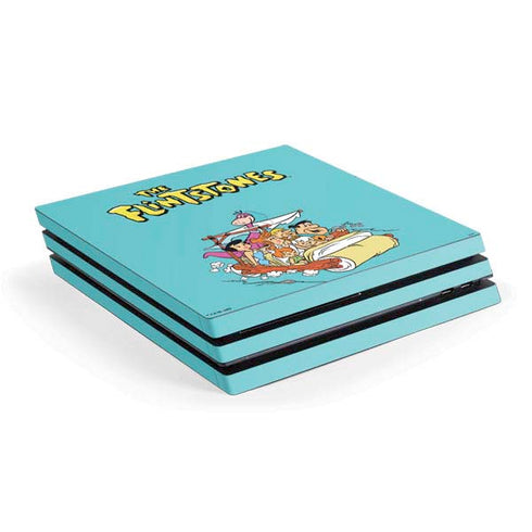 The Flinstones The Flintstones and Rubbles PS4 Pro Console Skin