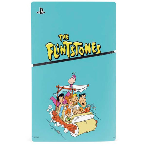 The Flintstones and Rubbles PS5 Slim Disk Console Skin