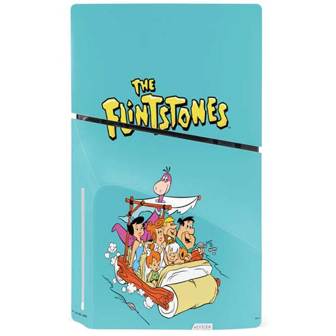The Flintstones and Rubbles PS5 Slim Disk Console Skin