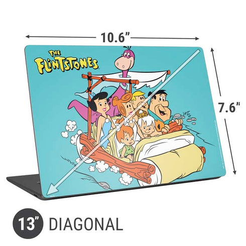 The Flinstones The Flintstones and Rubbles Universal Laptop 13in (10.6 x 7.6in) Skin