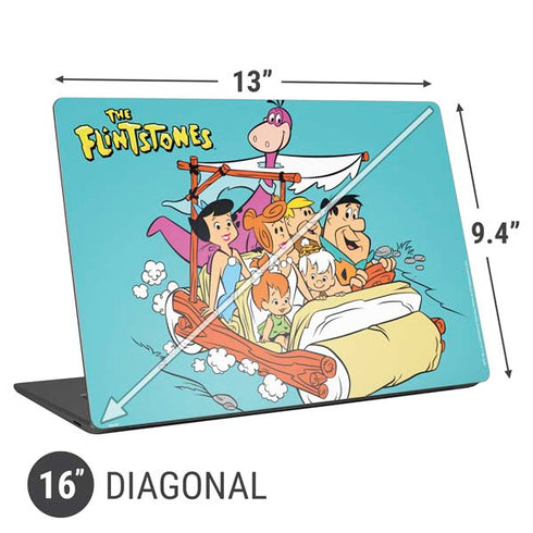 The Flinstones The Flintstones and Rubbles Universal Laptop 16in (13 x 9.4in) Skin