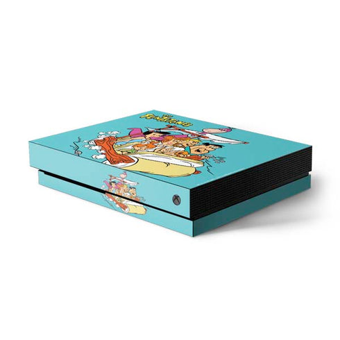 The Flinstones The Flintstones and Rubbles Xbox One X Console Skin
