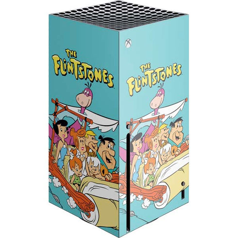 The Flinstones The Flintstones and Rubbles Xbox Series X Console Skin