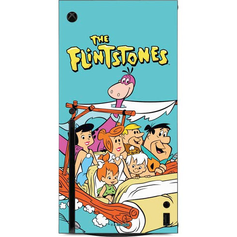 The Flinstones The Flintstones and Rubbles Xbox Series X Console Skin