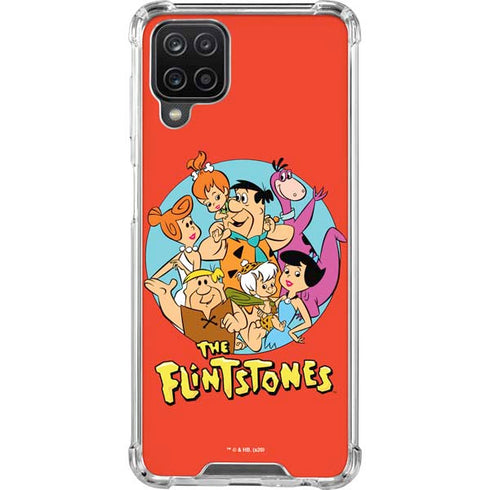 The Flinstones The Flintstones Galaxy A12 Clear Case