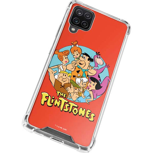 The Flinstones The Flintstones Galaxy A12 Clear Case