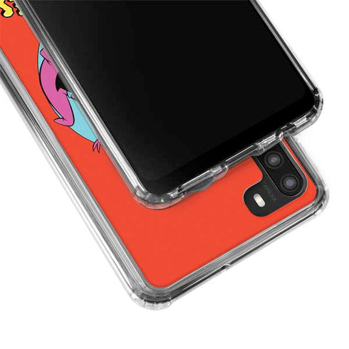 The Flinstones The Flintstones Galaxy A21 Clear Case