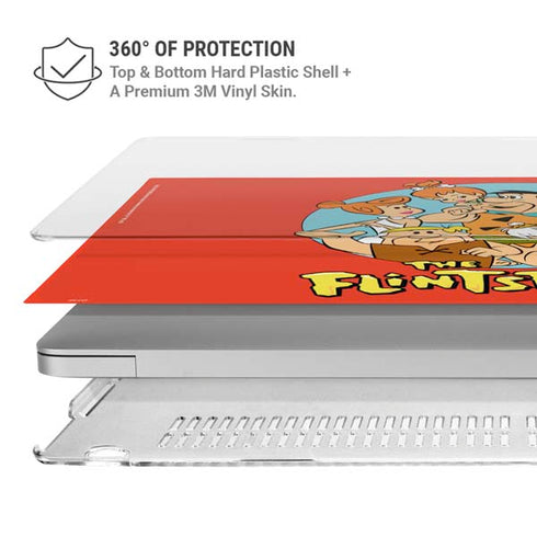 The Flinstones The Flintstones MacBook Pro 15in (2016-19) Case plus Skin