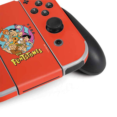 The Flinstones The Flintstones Nintendo Switch OLED (2021) Skin