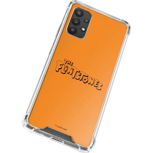 The Flinstones The Flintstones Outline Galaxy A32 5G Clear Case