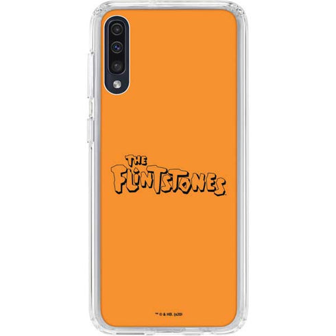 The Flinstones The Flintstones Outline Galaxy A50 Clear Case