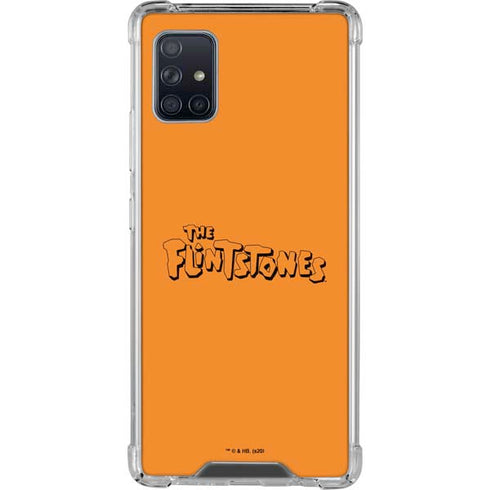 The Flinstones The Flintstones Outline Galaxy A51 5G Clear Case