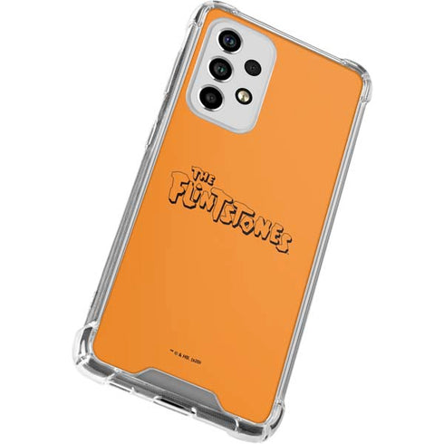 The Flinstones The Flintstones Outline Galaxy A53 5G Clear Case