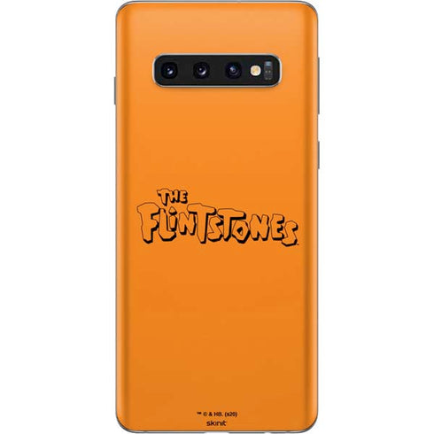 The Flinstones The Flintstones Outline Galaxy S10 Skin