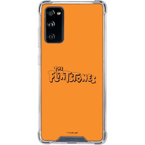 The Flinstones The Flintstones Outline Galaxy S20 FE Clear Case