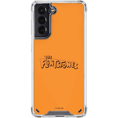 The Flinstones The Flintstones Outline Galaxy S21 5G Clear Case