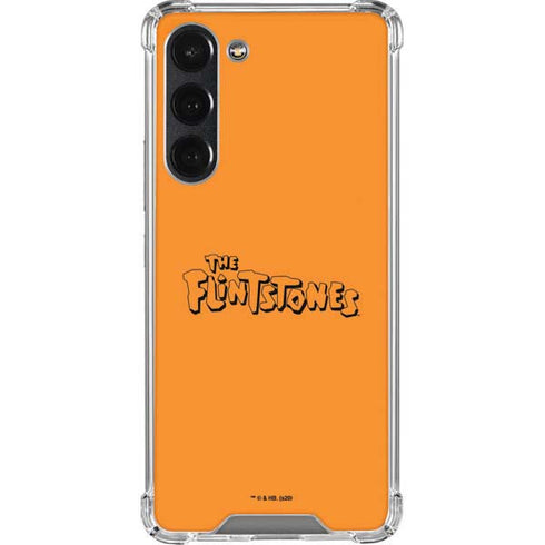 The Flinstones The Flintstones Outline Galaxy S23 Plus Clear Case