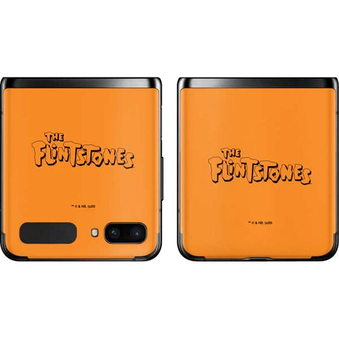 The Flinstones The Flintstones Outline Galaxy Z Flip Skin