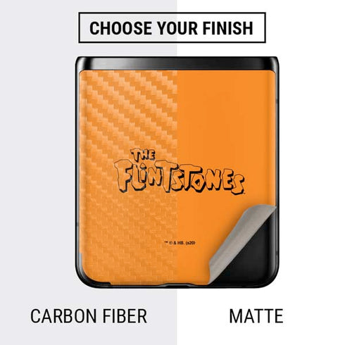 The Flinstones The Flintstones Outline Galaxy Z Flip Skin
