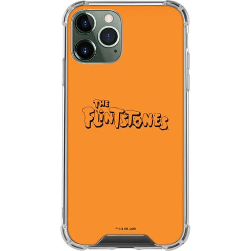 The Flinstones The Flintstones Outline iPhone 11 Pro Max Clear Case