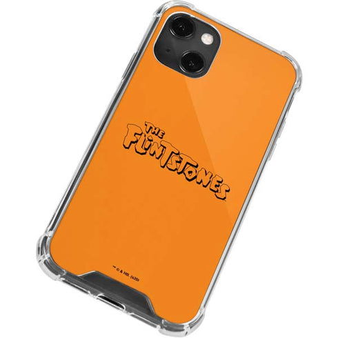 The Flinstones The Flintstones Outline iPhone 14 Plus Clear Case