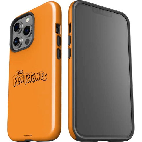 The Flinstones The Flintstones Outline iPhone 14 Pro Impact Case