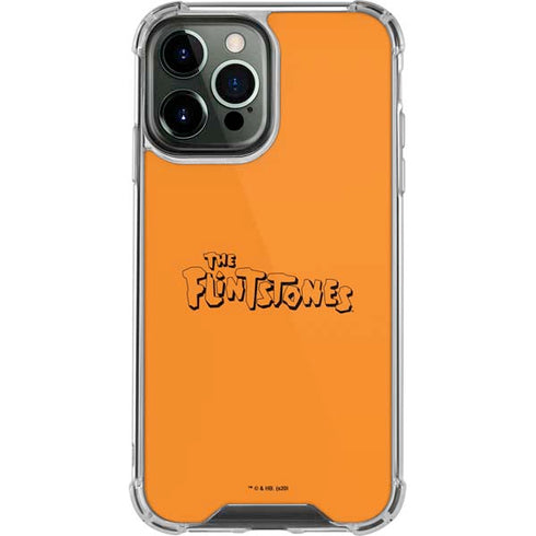 The Flinstones The Flintstones Outline iPhone 14 Pro Max Clear Case