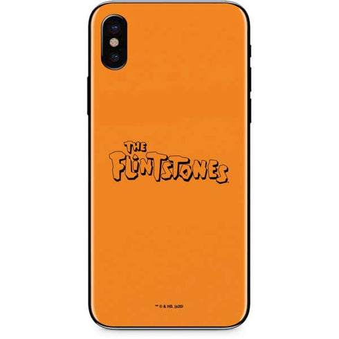 The Flinstones The Flintstones Outline iPhone XS Skin