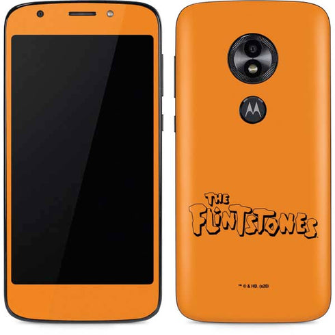 The Flinstones The Flintstones Outline Moto E5 Play Skin