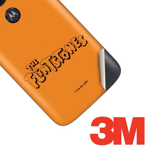 The Flinstones The Flintstones Outline Moto E5 Play Skin