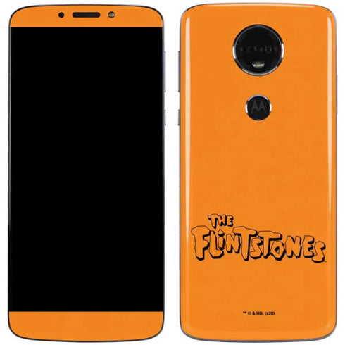 The Flinstones The Flintstones Outline Moto E5 Plus Skin