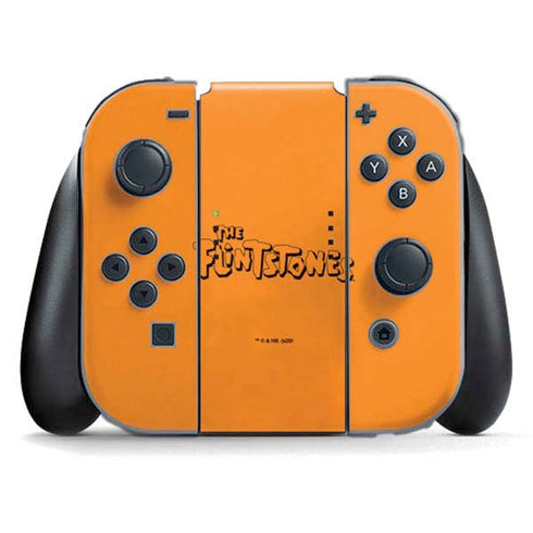 The Flinstones The Flintstones Outline Nintendo Switch (2017-2021) Joy-Con Controller Skin