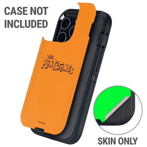 The Flinstones The Flintstones Outline Otterbox Defender iPhone Skin