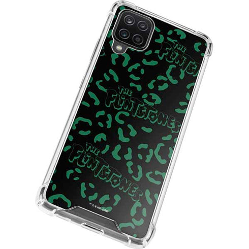 The Flinstones The Flintstones Pattern Galaxy A12 Clear Case