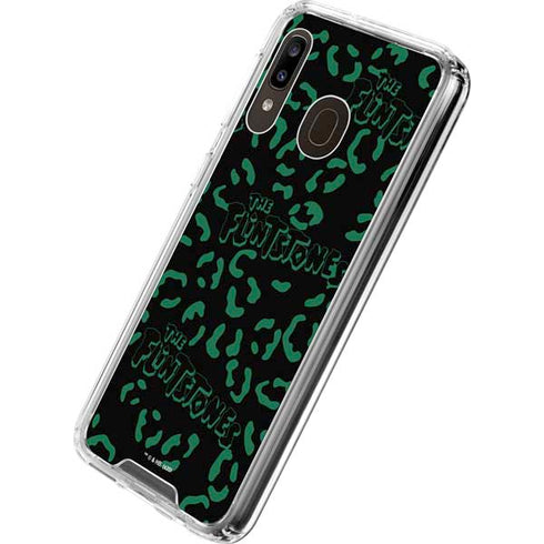 The Flinstones The Flintstones Pattern Galaxy A30 Clear Case