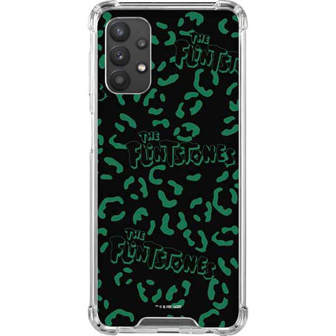 The Flinstones The Flintstones Pattern Galaxy A32 5G Clear Case