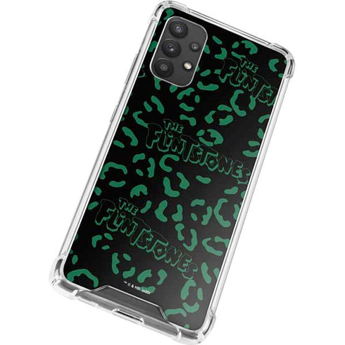 The Flinstones The Flintstones Pattern Galaxy A32 5G Clear Case