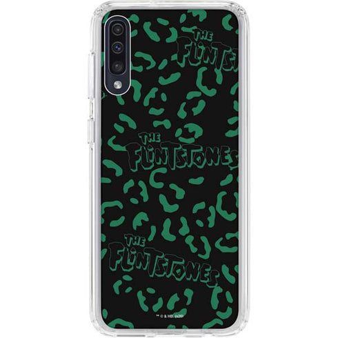 The Flinstones The Flintstones Pattern Galaxy A50 Clear Case