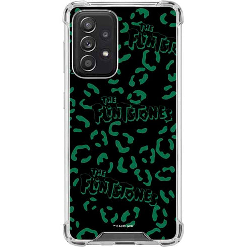 The Flinstones The Flintstones Pattern Galaxy A52 5G Clear Case