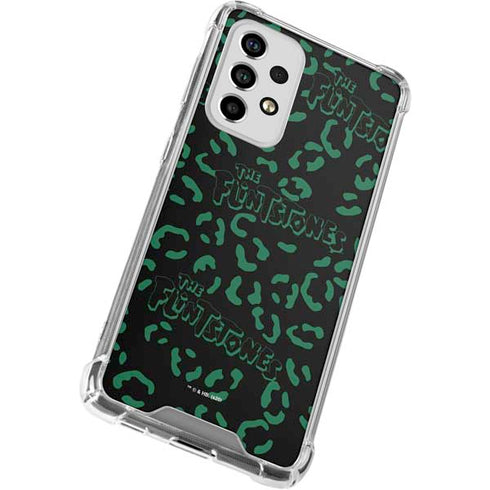 The Flinstones The Flintstones Pattern Galaxy A53 5G Clear Case