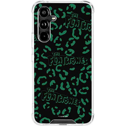 The Flinstones The Flintstones Pattern Galaxy A54 5G Clear Case