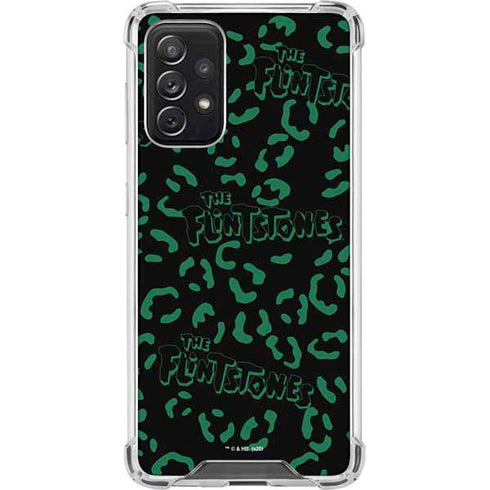 The Flinstones The Flintstones Pattern Galaxy A72 5G Clear Case