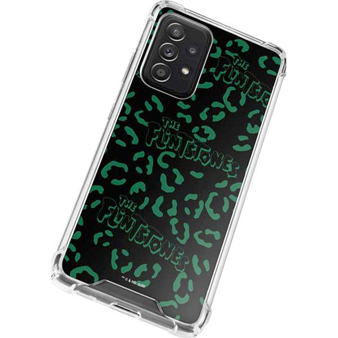 The Flinstones The Flintstones Pattern Galaxy A72 5G Clear Case