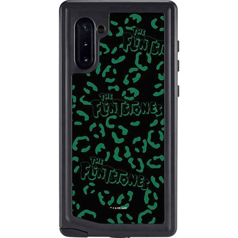 The Flinstones The Flintstones Pattern Galaxy Note 10 Waterproof Case