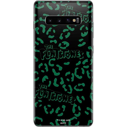 The Flinstones The Flintstones Pattern Galaxy S10 Plus Skin