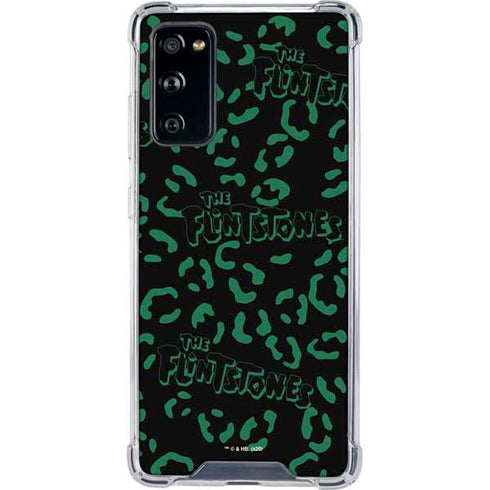 The Flinstones The Flintstones Pattern Galaxy S20 FE Clear Case