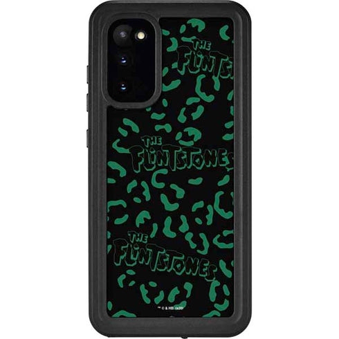 The Flinstones The Flintstones Pattern Galaxy S20 Waterproof Case